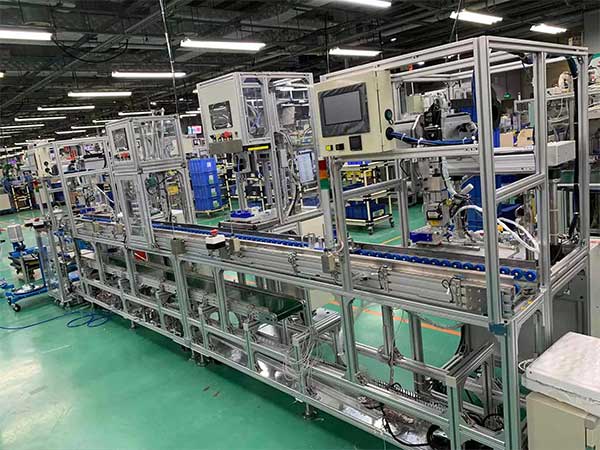汽車門鎖24工位自動裝配線，汽車行業自動化生產線設備